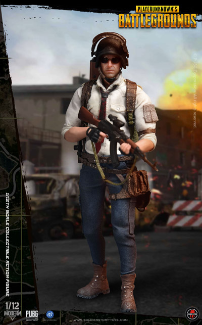 Soldier Story】SSG-001 1/12 PlayerUnknown's Battlegrounds PUBG