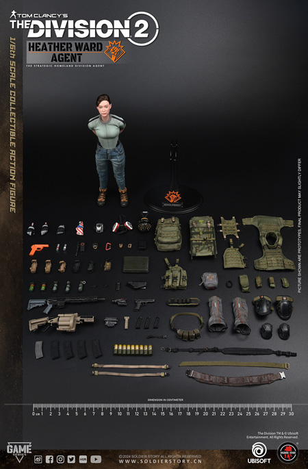 Soldier Story】SSG-009 1/6 Ubisoft The Division 2 Heather