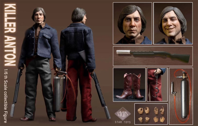 Star toys】STT-003 1/6 KILLER ANTON 1/6スケール男性フィギュア