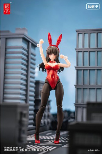 蝸之殼 Snail Shell】空想JKシリーズ JK-01バニーガール レナ 1/12 完成