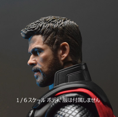BY-ART】BY-T6.A 1/6スケール 男性ヘッド