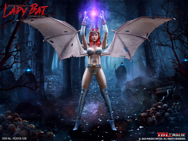 TBリーグ　フィギュア レディバット　lａdy bat ＴＢleague　1/6 TBLeague】PL2018-128 SHCC2018限定 LADY BAT レディバット 1/6