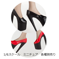 TOYSCENTRE】TCT-004 AB Women's High Heels 女性ドール用ハイヒール 1
