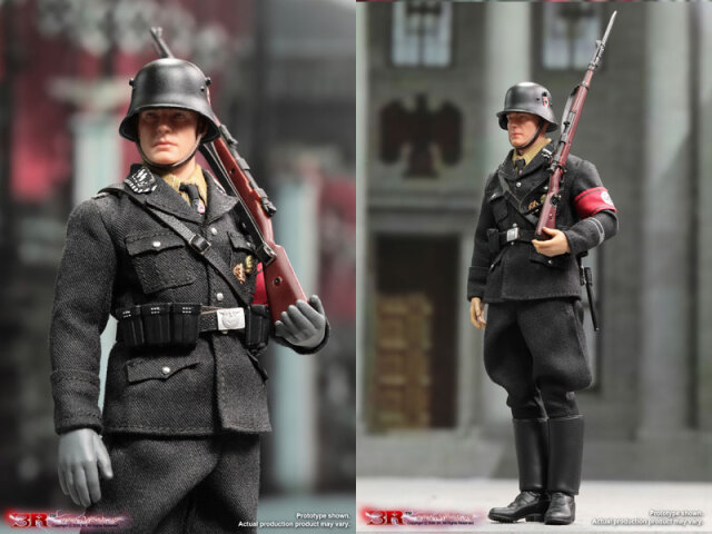 ドイツ軍　武装親衛隊　戦闘服　上等兵　兵長 3R】TG80005 1/12 Mini Reich Series - WW2 German SS Honor