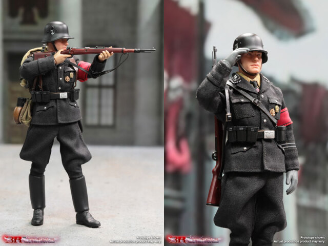 二次戦ドイツ軍　スナイパーセット 3R】TG80005 1/12 Mini Reich Series - WW2 German SS Honor