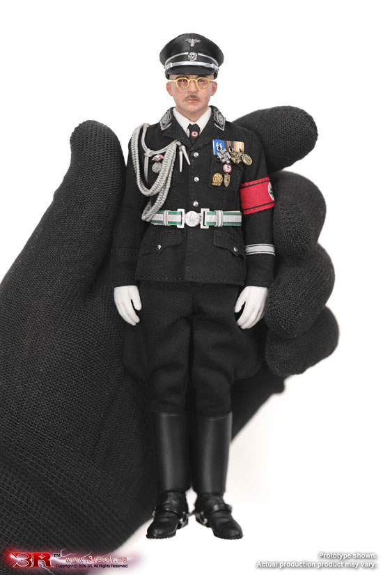 ＢＷドイツ軍/連邦軍＊１９５７年制定＊１９３３人命救助ミニチュアピン（実物） 3R】TG80008 1/12 Mini Reich Series - WW2 German Heinrich Himmler
