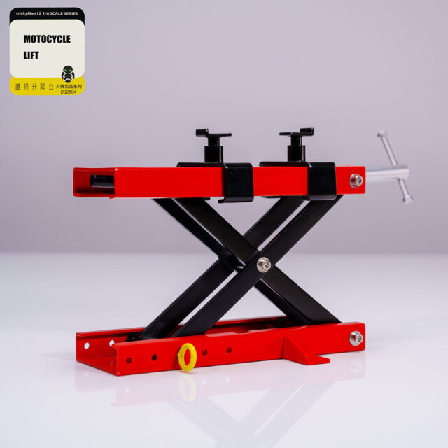 Trickyman12】202504 MOTOCYCLE LIFT メカニック用モータサイクル