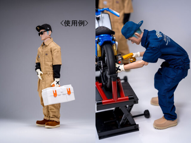 Trickyman12】202503 1/6 メカニック用工具セット ケース 1/6