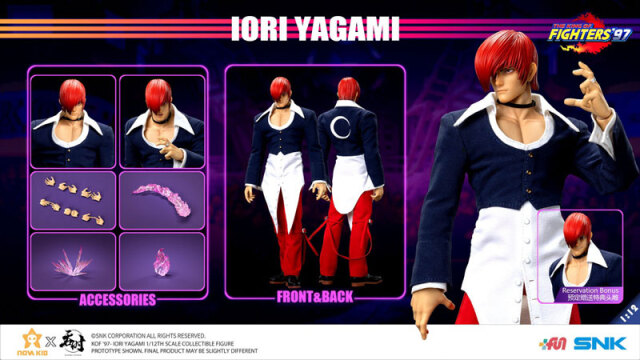 Tunshi Studio】TS-XXZ-008 KOF97 IORI YAGAMI ザ・キング・オブ