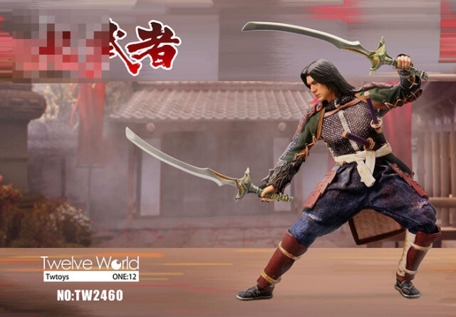 ウ*ン様 1/12 武士フィギュア TWTOYS】TW2460 1/12 Ghost Warrior 侍武者 1/12スケールアクション