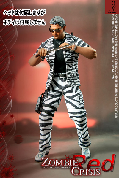 TWO FACE】TW004 1/6 Zombie Crisis Mr.Red Hunting Wear Slight