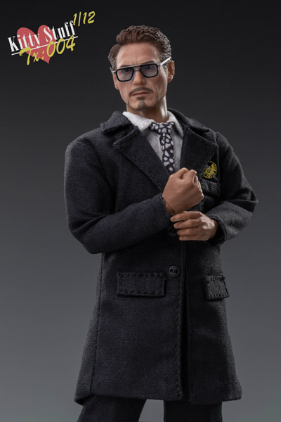 KITTY STUFF】TX004 1/12 Male Coat Version Set ビジネスマン男性 1