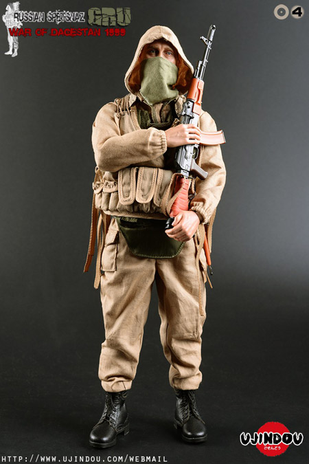 軍団 UJINDOU】UD9004 1/6 RUSSIAN SPETSNAZ GRU WAR OF DAGESTAN 1999
