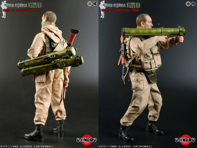 UJINDOU】UD9004 1/6 RUSSIAN SPETSNAZ GRU WAR OF DAGESTAN