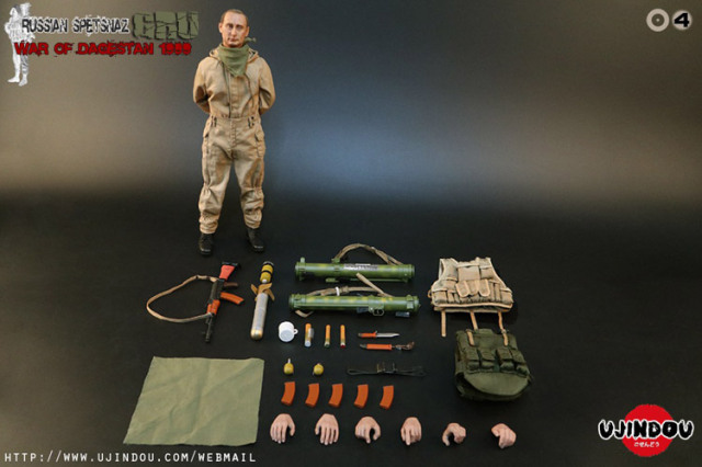 UJINDOU】UD9004 1/6 RUSSIAN SPETSNAZ GRU WAR OF DAGESTAN