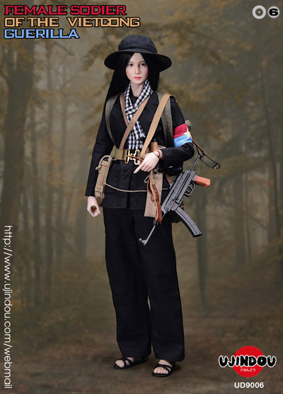 UJINDOU】UD9006 1/6 FEMALE SOLDIER OF THE VIETCONG GUERILLA
