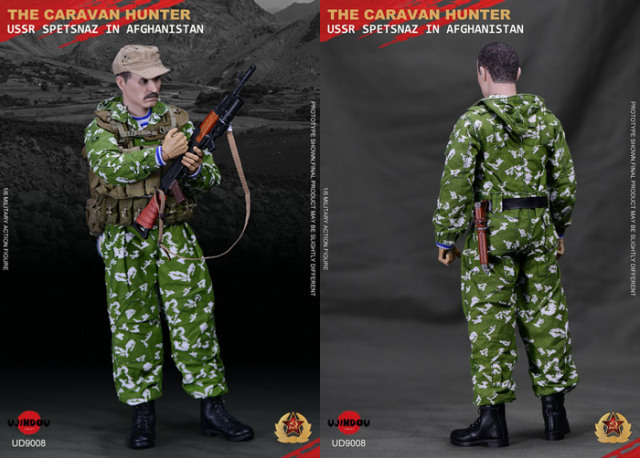 UJINDOU】UD9008 1/6 The Caravan Hunter Ussr Spetsnaz In