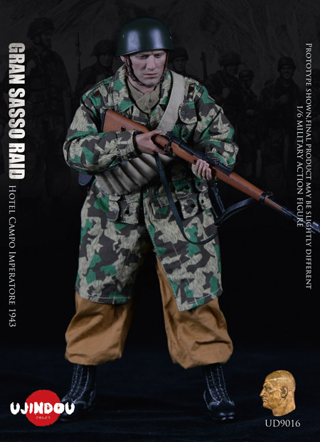UJINDOU】UD9016 1/6 WW2 GRAN SASSO RAID German Fallschirmjager