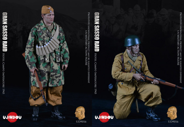 UJINDOU】UD9016 1/6 WW2 GRAN SASSO RAID German Fallschirmjager UJINDOU】UD9016 1/6 WW2 GRAN SASSO RAID German Fallschirmjager