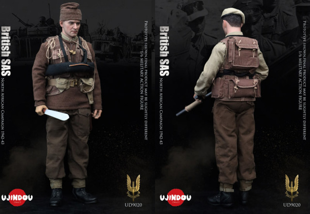 UJINDOU】UD9020 1/6 WW2 BRITISH SAS North African Campaign 1942-43 