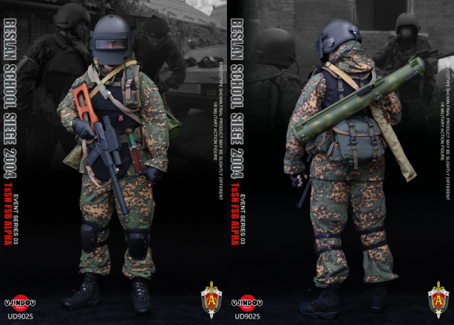 UJINDOU】UD9025 1/6 TsSN FSB at Beslan School Siege 2004