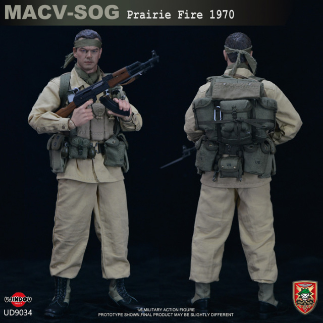 ミリタリー 1/6 MACV-SOG UJINDOU】UD9021 1/6 MACV-SOG Recon Team in Laos 1967