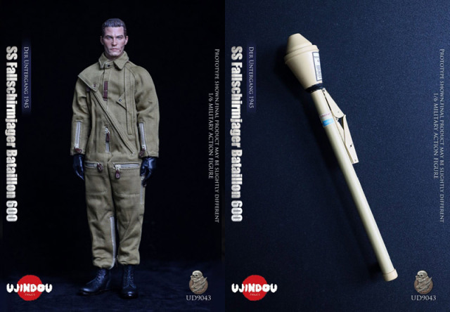 UJINDOU】UD9043 1/6 SS Fallschirmjager Bataillon 600 Der