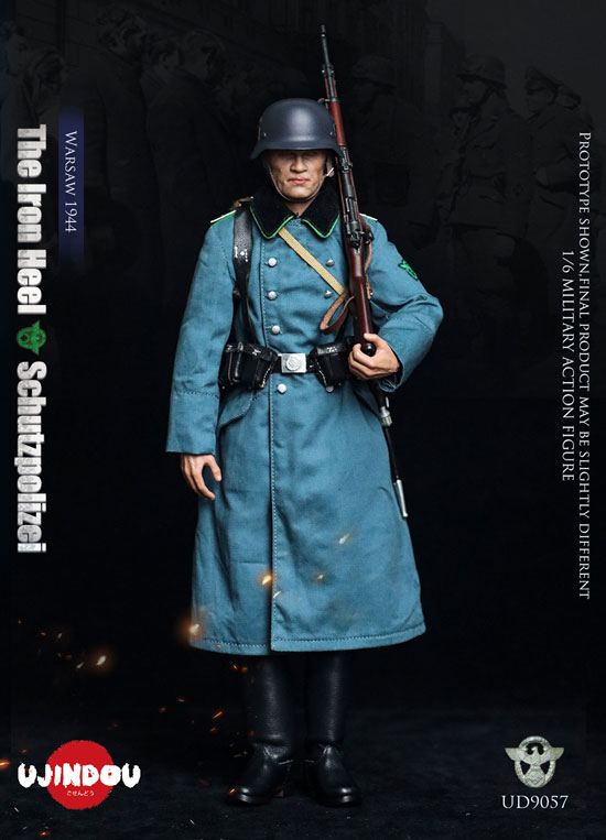 UJINDOU】UD9057 1/6 WW2 German Schutzpolizei Warsaw 1944 WW2