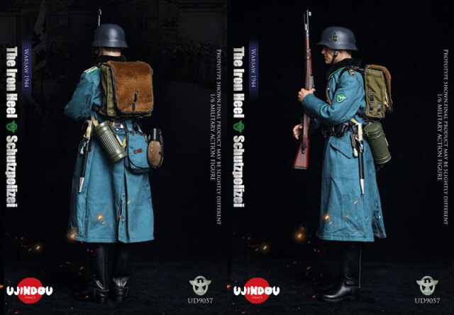 UJINDOU】UD9057 1/6 WW2 German Schutzpolizei Warsaw 1944 WW2