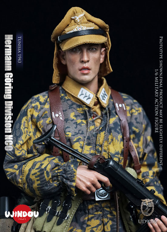 UJINDOU】UD9059 1/6 WW2 German Hermann Goring Division Tunisia
