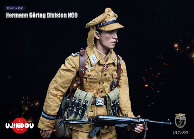 UJINDOU】UD9059 1/6 WW2 German Hermann Goring Division Tunisia