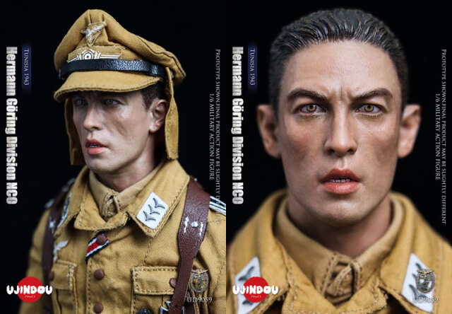 UJINDOU】UD9059 1/6 WW2 German Hermann Goring Division Tunisia