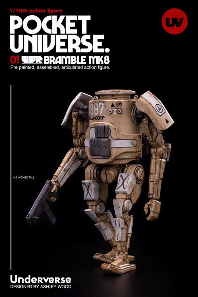 アンダーバース アシュレイ・ウッドによる ポケットユニバース WWR MULE Pocket Universe - WWR Mule Heavy Freight Square by Ashley