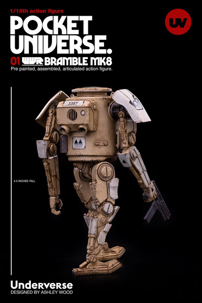 【新品未開封】POCKET UNIVERSE BRAMBLE MK8 RIG UNDERVERSE】UV20045-01/02 1/18 POCKET UNIVERSE BRAMBLE MK8 1