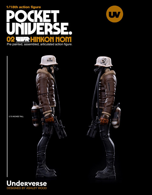 UNDERVERSE】UV20049-01/02 1/18 POCKET UNIVERSE TRACKER NOM
