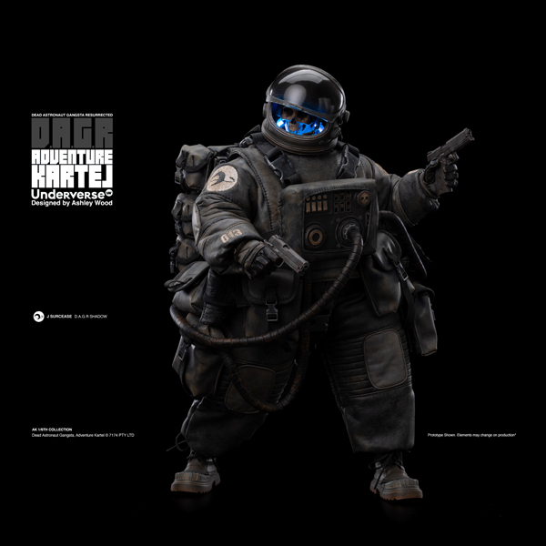 【状態良好】UNDERVERSE COZTRO MK1 グレー 1/6 COZTRO 1/6 Scale Ashtroverse Figure by Ashley Wood's