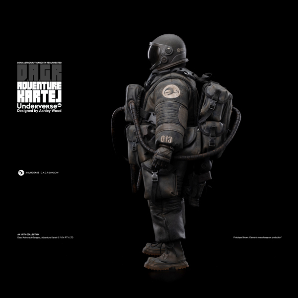 D.A.G.R SHADOW(くすみカラー)「アドベンチャーカルテル-」 1/6 UNDERVERSE】UV202222 1/6 D.A.G.R SHADOW DEAD ASTRONAUT