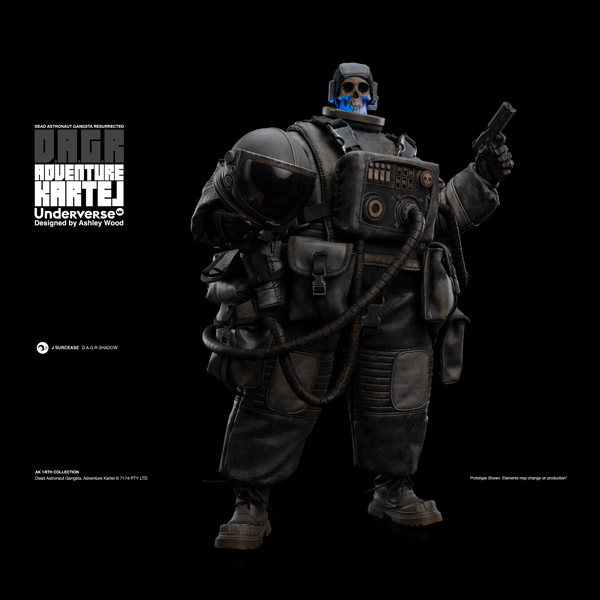 アドベンチャーカルテル　亡霊宇宙飛行士 D.A.G.S SHADOW 1/6 アドベンチャーカルテル 亡霊宇宙飛行士 D.A.G.S SHADOW 1/6