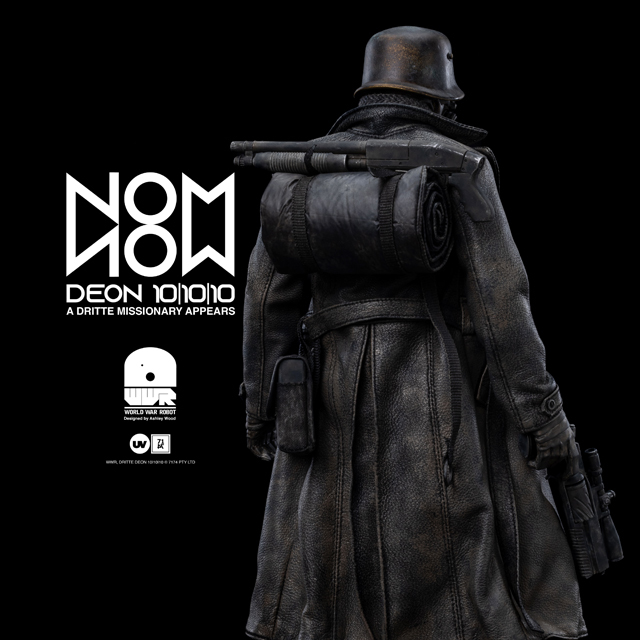 BANDAI - とも☆ケース３、ウルトラボーン６ UNDERVERSE 1/6 WORLD WAR ROBOT DEON DRITTE MISSIONARY NOM