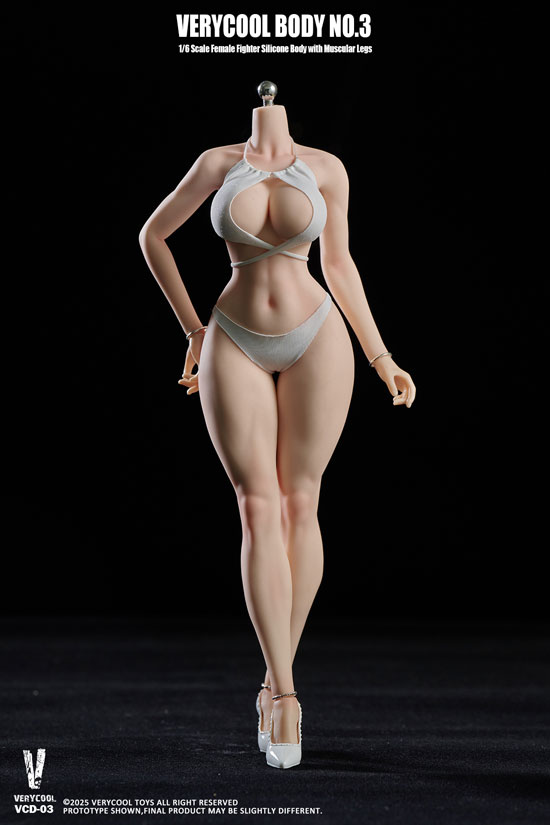 VeryCool】BODY NO.3 VCD-03 ABC 1/6 Silicone Female Body 1/6