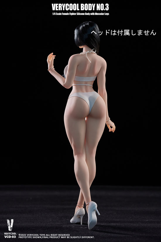 VeryCool】BODY NO.3 VCD-03 ABC 1/6 Silicone Female Body 1/6