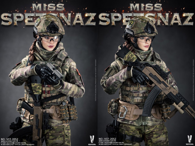 ベリークール 1/6 ロシア特殊任務部隊 ミス スペツナズタイプホットトイズ ベリークール 1/6 ロシア特殊任務部隊 ミス スペツナズタイプ