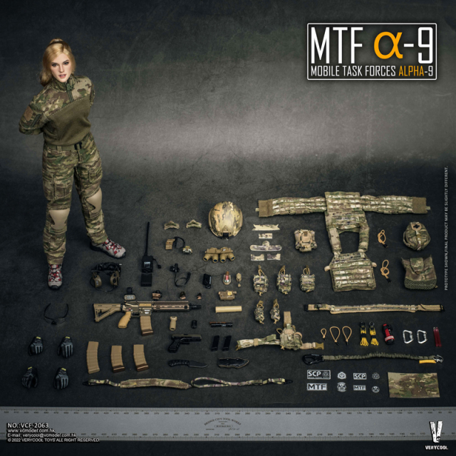 1/6ミリタリーフィギュアベリークール ベリークール 1/6 アクションフィギュア MC カモフラージュ