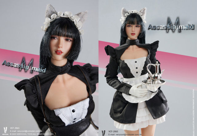 VERYCOOL 1/6 アサシンメイド ミシェル 特典付き VCF-2065 VERYCOOL 1/6 Female Assassin Maid Michelle VCF-2065