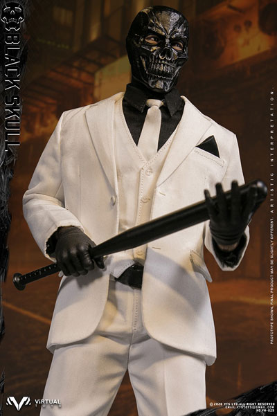 VTS】VM-029 1/6 Black Skull ブラックスカル 1/6スケール男性