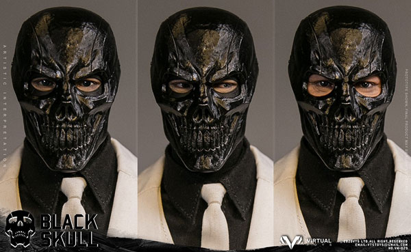 VTS】VM-029 1/6 Black Skull ブラックスカル 1/6スケール男性フィギュア