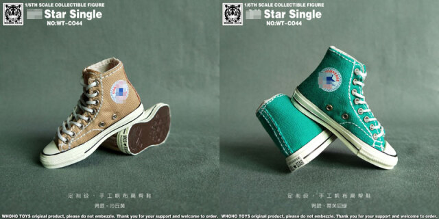 WHOHO TOYS】1/6 WT-CO44 スニーカー 1/6スケール シューズ