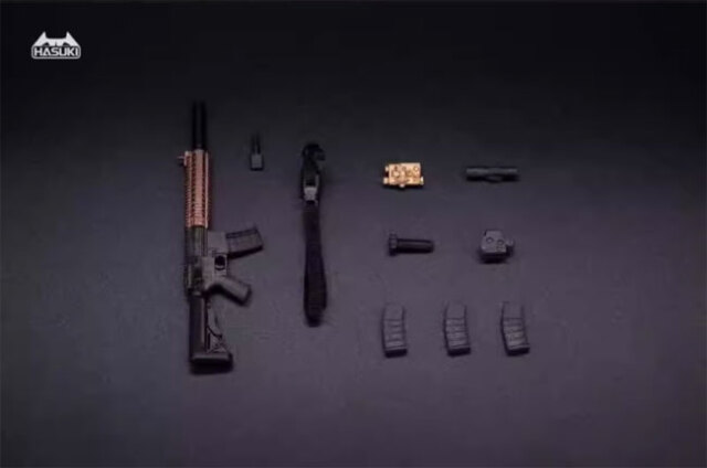 HASUKI】WM-04 A/B/C 1/12 MK18 近接戦闘用アサルトライフル 1/12