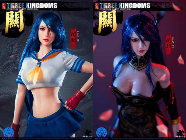 WAR STORY】WS012 1/6 THREE KINGDOMS STUDENT GIRL MILITARY
