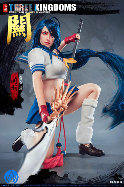 WAR STORY】WS014 1/6 THREE KINGDOMS STUDENT GIRL MILITARY